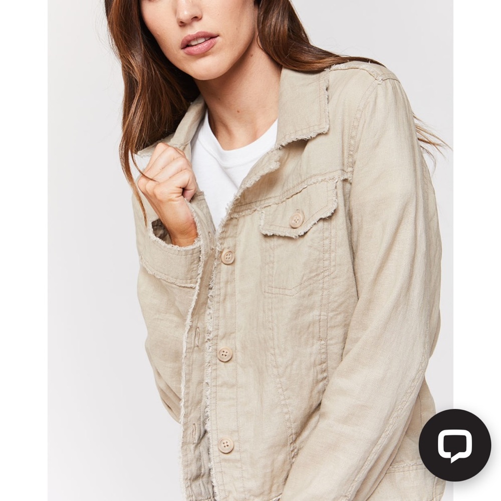100% linen jacket